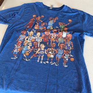 Vintage 1990s point guard shirt, Adam Ballinger